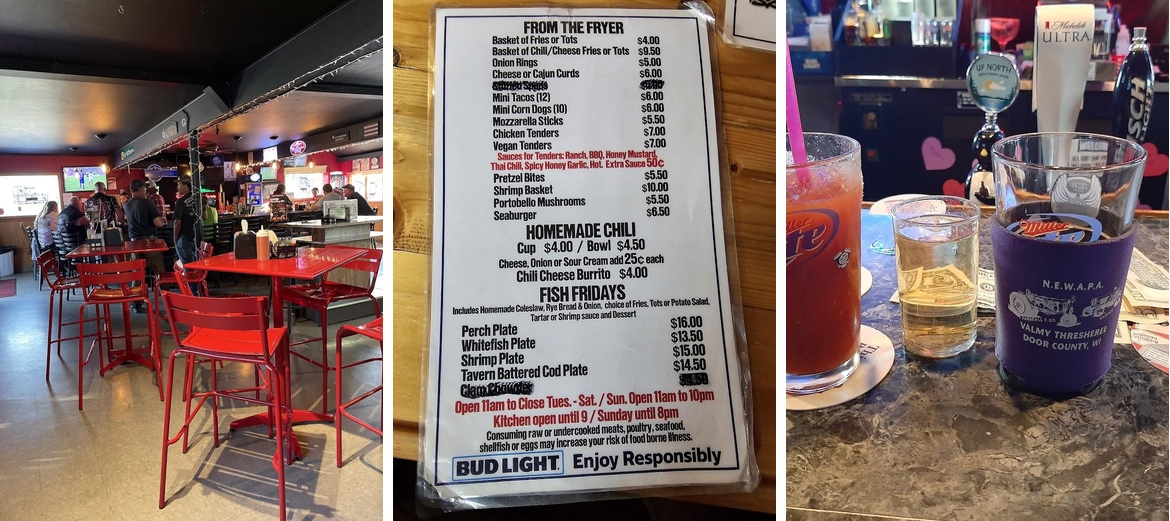 Rouers Bar Menu